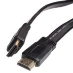 IRENIS HDMI Kablo - Yassı 4K HDMI Kablosu (4K 60Hz, HDMI 2.0) 3 Metre