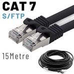 IRENIS Irenis 15 Metre Cat7 Kablo S/ftp Lszh Ethernet Network Lan Ağ Kablosu Siyah