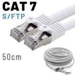 IRENIS Irenis 50 Cm Cat7 Kablo S/ftp Lszh Ethernet Network Lan Ağ Kablosu Beyaz