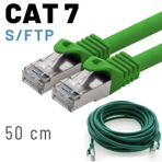 IRENIS Irenis 50 Cm Cat7 Kablo S/ftp Lszh Ethernet Network Lan Ağ Kablosu Yeşil