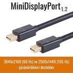 IRENIS IRENIS Apple Macbook Thunderbolt Kablo - 21 Gbit Mini DisplayPort (siyah)