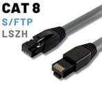IRENIS Irenis Cat8 Kablo S/ftp Lszh Ethernet Network Lan Ağ Kablosu Gri