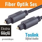 IRENIS Irenis Fiber Optik Kablo Toslink Optik Ses Kablosu, Ekstra Kalın Siyah