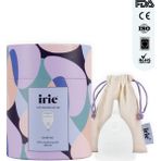 İrie Adet Kabı Regl Kabı Menstrüel Kap Menstrual Cup Yumuşak & Hassas / Alman %100 Medikal Silikon - Small / Transparan