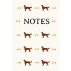 Irish Setter Cream Notebook: Red Setter, Dog Breed, Dog Lover, Dog, Dogs, Journal, Exercise Book, Composition notebook, Dog show, Gift, Birthday, ... Stuffer, Hardback, College Ruled, 120 pages