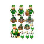 İrlandalı Sticker Set-1 13 Parça Telefon, Tablet, Defter, Laptop Sticker