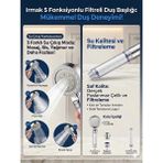 IRMAK 5 Fonksiyonlu Yüksek Basınçlı Masajlı Filtreli Duş Başlığı