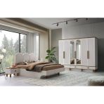 Irmak Mdf Bazalı Yatak Odası Takımı
