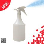 Iron Chemical Ironchemıcal 1l Kimyasal Dayanımlı Sprey Pompa – Ayarlanabilir Profesyonel Trigger Başlık | Sıvı Püskürtücü Şişe - Renk - (ClearEyelets)Black-RadiantOrchid