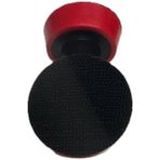 Iron Chemical Mini Polisaj Makina Tabanı 75 mm Cırtlı Profesyonel Detay Pasta Cila Tabanı - (ClearEyelets)Black-RadiantOrchid