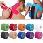 Iron Kinesio Tape Ağrı Bandı 5 Cm X 5 M Mavi