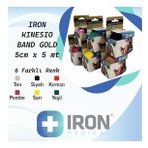 Iron Kınesıo Tape Ağrı Bandı 5cm X 5 Mtr - YEŞİL