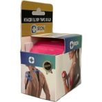 Iron Kinesio Tape Pembe Renk Sporcu Kas Bandı - 0