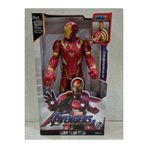 Iron-Man Action Figür Kahraman Oyuncak Işıklı Konuşan 28.5 Cm Ir