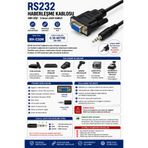 IRONSTAR RS232 Haberleşme Kablosu / DB9 Dişi 3.5mm Jack Kablo / RS232 Seri Port Kablosu / Uydu Cihazı RS232 Kablosu / Receiver Yazılım Yükleme Kablosu / RS232 Programlama Kablosu / RS232 Data Kablosu