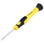 IROX Hassas tornavida JF-611 Pentalobe uç 0,8 x 50 mm akıllı telefon cep telefonlarının onarımı için profesyonel alet (sarı)