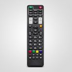 IRU5585 Next 2000 Hd Mavi Mini Kumanda + Tv Kontrol