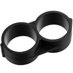 iRunning 1/2 "Boru için Damla Sulama Bağlantı Elemanları (0.65" ID), 18 Adet Damla Uç Fiş Bağlantı Parçaları 1/2 İnç Sulama Borusu için Uç Kapağı Konnektörleri, Damlama ve Yağmurlama Sistemleri için