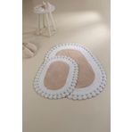 İrya Bianca %100 Pamuk Banyo Paspası Açık Kahve 40x60 60x90