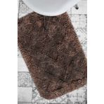 İrya Burns 2'li Kahve 40x60+60x90 CM %100 Pamuk Banyo Paspası