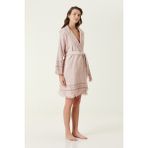 İrya Chaletti Confetti Premium Bornoz Whisper Pink - Pembe
