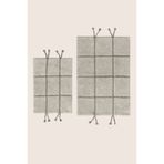 Irya Elani 2’li Takım Banyo Paspası %100 Pamuk 40X60+60X90 cm Mint