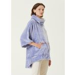 İrya Es Parla Ruby Mavi Oversize Panço