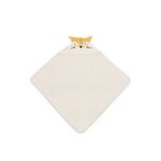 Irya Foxy Krem Pamuklu Unisex Bebek Kundak - Beyaz