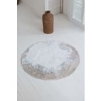 İrya Hypnos Yuvarlak Banyo Paspası 70x70 Bej
