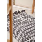 İrya King %100 Pamuk Banyo Paspası Siyah 60x90