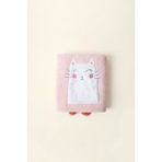İrya Kitty %100 Pamuk Bebek Havlusu 50x75 cm - 0 - 2 Yaş - Pembe