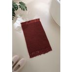 İrya Lavish Koyu Kiremit 50x70 cm %100 Pamuk El Örgüsü Banyo Paspası