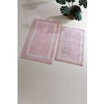 İrya Liberte %100 Pamuk Banyo Paspası 2'li Pembe 40x60 60x90