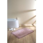 İrya Loris %100 Pamuk Banyo Paspası Pembe 70x110