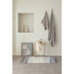 İrya Marble Tekli Banyo Paspası %100 Pamuk 60x100 Gri