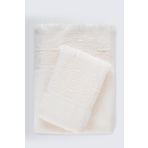 İrya Nera Ekru 70x140 CM %100 Pamuk Banyo Havlusu