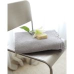 İrya Travertine %100 Pamuk Yüz Havlusu 50X90 - 50 x 90 cm - Gri