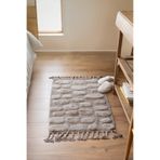İrya Wall Tekli Banyo Paspası %100 Pamuk 60x100 cm Gri