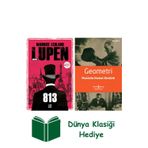 İş Bankası Kültür Yayınları 813 - Arsen Lüpen + Geometri + Dünya Klasiği Hediye