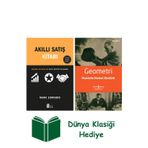 İş Bankası Kültür Yayınları Akıllı Satış Kitabı + Geometri + Dünya Klasiği Hediye