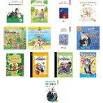 İş Bankası Kültür Yayınları Akkuzu Karakuzu Lunaparkta + 12 Kitap (Set)