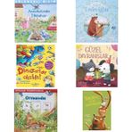 İş Bankası Kültür Yayınları Anaokulunda Ilkbahar - Eğlenceli Bilim + 5 Kitap (Set)