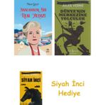İş Bankası Kültür Yayınları Anneannem Bir Film Yıldızı + Dünyanın Merkezine Yolculuk + Siyah Inci Hediye