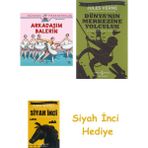 İş Bankası Kültür Yayınları Arkadaşım Balerin + Dünyanın Merkezine Yolculuk + Siyah Inci Hediye
