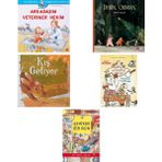 İş Bankası Kültür Yayınları Arkadaşım Veteriner Hekim: Dünyayı Öğreniyorum + 4 Kitap (Set)
