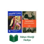İş Bankası Kültür Yayınları Arsene Lupin - Kontes Cagliostro'Nun İntikamı + Geometri + Dünya Klasiği Hediye