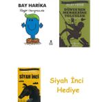 İş Bankası Kültür Yayınları Bay Harika + Dünyanın Merkezine Yolculuk + Siyah Inci Hediye