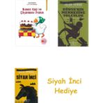 İş Bankası Kültür Yayınları Bayan Kaz ve Çikolatalı Pasta + Dünyanın Merkezine Yolculuk + Siyah Inci Hediye