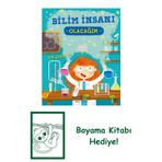 İş Bankası Kültür Yayınları Bilim İnsanı Olacağım + Yapışkanlı Not Kağıdı