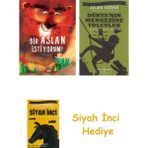 İş Bankası Kültür Yayınları Bir Aslan Istiyorum! (Ciltli) + Dünyanın Merkezine Yolculuk + Siyah Inci Hediye